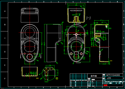 ug產(chǎn)品設(shè)計&mdash;&mdash;工程圖
